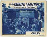 9b654 PAINTED STALLION chapter 10 LC 1937 Crash Corrigan, Hoot Gibson, Sammy McKim, Ambush!