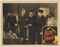 9b804 SPY TRAIN LC 1943 Fred Snowflake Toones & guards find Richard Travis with dead body!