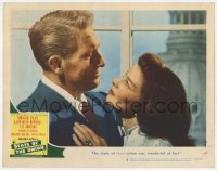 9b816 STATE OF THE UNION LC #8 1948 Capra, romantic close up of Spencer Tracy & Katharine Hepburn!