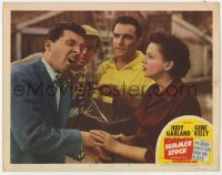 9b828 SUMMER STOCK LC #6 1950 Judy Garland, Gene Kelly, sneezing Eddie Bracken, Phil Silvers