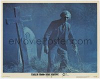9b839 TALES FROM THE CRYPT LC #7 1972 great image of zombie Peter Cushing in graveyard at night!