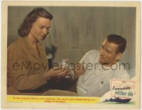 9b864 THEY WERE EXPENDABLE LC #6 1945 pretty nurse Donna Reed does things to John Wayne's heart!