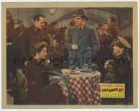9b868 THIS ABOVE ALL LC 1942 Tyrone Power, Joan Fontaine & soldeirs in crowded nightclub!