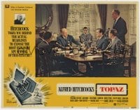 9b899 TOPAZ LC #4 1969 Alfred Hitchcock, John Forsythe, most explosive spy scandal of this century!