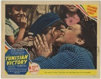 9b910 TUNISIAN VICTORY LC 1944 Frank Capra, John Huston documentary, the reward of victory!