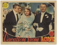 9b929 VACATION FROM LOVE LC 1938 Dennis O'Keefe asks Florence Rice why she's marrying Reginald Owen!