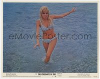 9b937 VENGEANCE OF SHE LC #8 1968 super sexy Olinka Berova walking through water in her underwear!