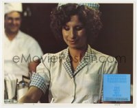 9b957 WAY WE WERE LC #3 1973 Barbra Streisand close up working in diner, classic romance!