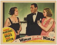 9b983 WOMAN AGAINST WOMAN LC 1938 Mary Astor breaks up ex-husband Herbert Marshall's marriage!