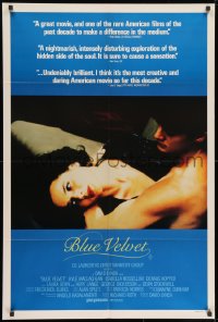 9c381 BLUE VELVET Aust 1sh 1986 directed by David Lynch, sexy Isabella Rossellini, Kyle McLachlan!