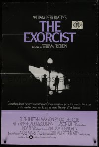 9c408 EXORCIST Aust 1sh 1974 William Friedkin, Von Sydow, horror classic from William Peter Blatty!