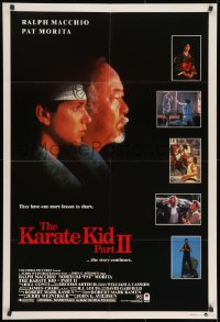9c430 KARATE KID PART II Aust 1sh 1986 great profile of Pat Morita as Mr. Miyagi, Ralph Macchio!