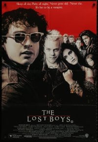 9c442 LOST BOYS Aust 1sh 1987 teen vampire Kiefer Sutherland, directed by Joel Schumacher!