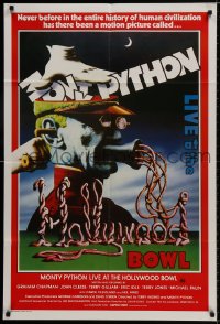 9c451 MONTY PYTHON LIVE AT THE HOLLYWOOD BOWL Aust 1sh 1982 great wacky meat grinder image!