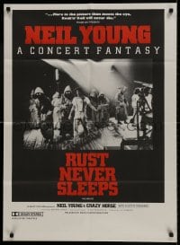 9c478 RUST NEVER SLEEPS Aust 1sh 1979 Neil Young & Crazy Horse, rock and roll!