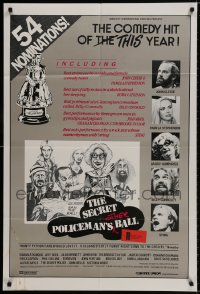 9c480 SECRET POLICEMAN'S OTHER BALL Aust 1sh 1982 wacky Evcimen art, John Cleese, English comedy!