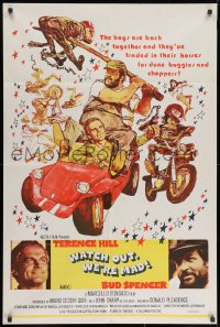 9c511 WATCH OUT WE'RE MAD Aust 1sh 1974 Terence Hill, Bud Spencer, Altrimenti ci Arrabbiamo!