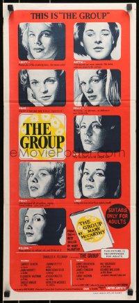 9c687 GROUP Aust daybill 1966 Candice Bergen, Joan Hackett, Elizabeth Hartman, Shirley Knight & more!