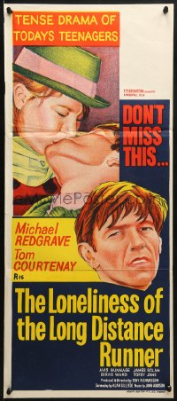 9c773 LONELINESS OF THE LONG DISTANCE RUNNER Aust daybill 1962 Michael Redgrave, Tony Richardson