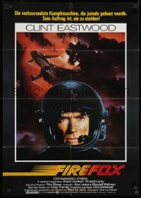 9c310 FIREFOX German 1982 cool C.D. de Mar art of the flying killing machine & Clint Eastwood!