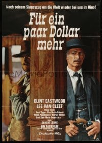 9c312 FOR A FEW DOLLARS MORE German R1972 Per qualche dollaro in piu, Clint Eastwood, Lee Van Cleef!