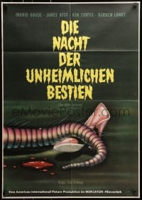 9c326 KILLER SHREWS German 1962 classic horror art of all that was left after the monster attack!