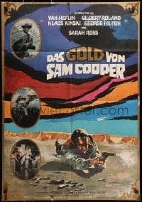 9c346 RUTHLESS FOUR German 1969 Van Heflin, Gilbert Roland, Klaus Kinski, spaghetti western!