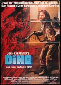 9c353 THING German 1982 John Carpenter, cool sci-fi horror, the ultimate in alien terror!