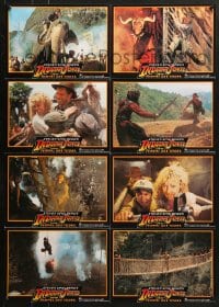 9c265 INDIANA JONES & THE TEMPLE OF DOOM German LC poster 1984 Lucas & Spielberg classic!