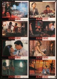 9c269 SCARFACE German LC poster 1984 Al Pacino as Tony Montana, Michelle Pfeiffer, De Palma!
