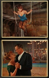 9c011 CIRCUS WORLD 20 color 9.5x11.75 stills 1965 Claudia Cardinale, John Wayne, with borders!