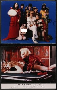 9c121 FRUITS OF PASSION 6 French LCs 1982 Klaus Kinski, images of sexy and topless women!