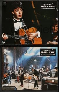 9c154 GIVE MY REGARDS TO BROAD STREET 9 French LCs 1984 great different images of Paul McCartney!