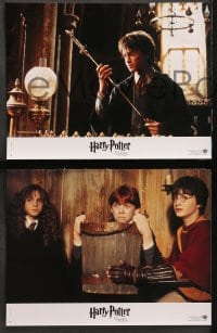 9c142 HARRY POTTER & THE CHAMBER OF SECRETS 8 French LCs 2002 Daniel Radcliffe, Emma Watson, Grint