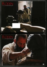 9c123 RODIN 6 French LCs 2017 Vincent Lindon in the title role as Auguste, w/ different sexy image!