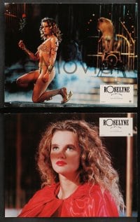 9c186 ROSELYNE & THE LIONS 17 French LCs 1989 great images of pretty Isabelle Pasco in title role!