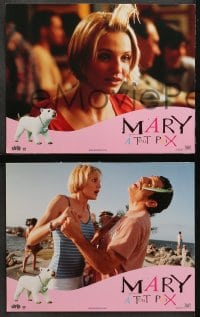 9c150 THERE'S SOMETHING ABOUT MARY 8 French LCs 1998 Ben Stiller is hooked, Cameron Diaz, Farrelly Brothers