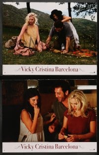 9c134 VICKY CRISTINA BARCELONA 7 French LCs 2008 Woody Allen, Penelope Cruz, Scarlett Johansson