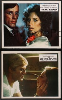 9c173 WAY WE WERE 11 French LCs 1973 Barbra Streisand & Robert Redford, directed by Sydney Pollack