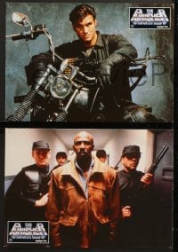 9c088 PUNISHER 5 German LCs 1989 different images of Dolph Lundgren in the title role!