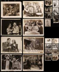9d268 LOT OF 23 8X10 STILLS 1930s-1940s great scenes from a variety of different movies!