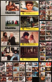 9d166 LOT OF 79 LOBBY CARDS 1960s-1980s incomplete sets from a variety of different movies!