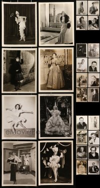9d265 LOT OF 28 PORTRAIT 8X10 STILLS 1920s-1940s great images of a variety of different stars!