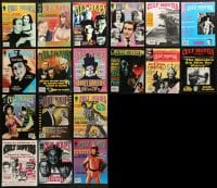 9d354 LOT OF 18 CULT MOVIES MOVIE MAGAZINES 1990s filled with cool images & articles!