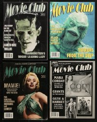 9d408 LOT OF 4 MOVIE CLUB MOVIE MAGAZINES 1997 filled with cool images & articles!