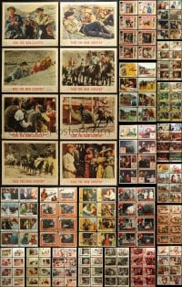 9d128 LOT OF 176 LOBBY CARDS 1960s complete sets of 8 from a variety of different movies!