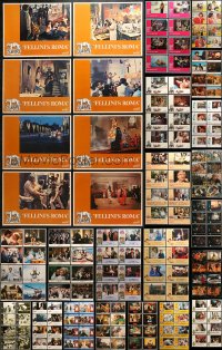 9d131 LOT OF 168 LOBBY CARDS 1960s-1990s complete sets of 8 from a variety of different movies!
