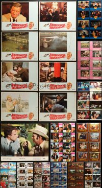 9d150 LOT OF 97 LOBBY CARDS 1960s-1990s complete sets from a variety of different movies!