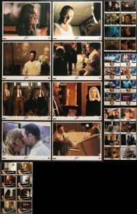 9d189 LOT OF 40 SPANISH LANGUAGE LOBBY CARDS 1970s-1990s complete sets from a variety of movies!
