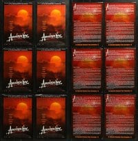9d036 LOT OF 6 UNFOLDED TWO-SIDED R01 APOCALYPSE NOW AUSTRALIAN 8x12 SPECIAL POSTERS R2001 cool!